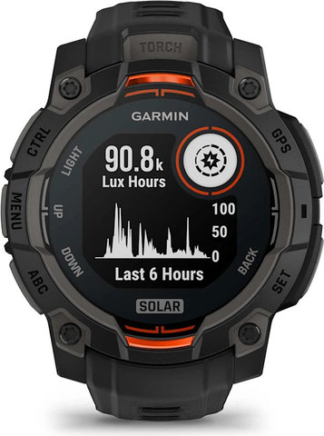 Garmin Instinct 3 45 mm GPS multisport smartwatch - black