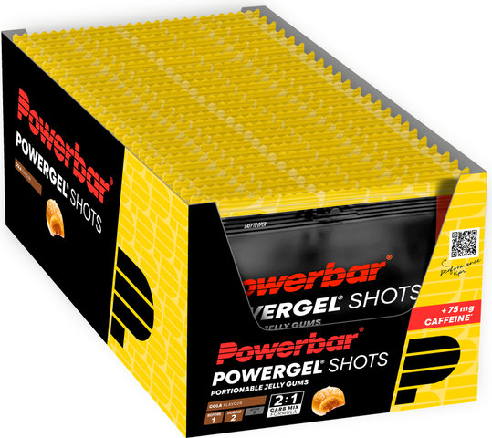 Powerbar PowerGel Shots Fruchtgummis - 24 Beutel - cola - caffeine