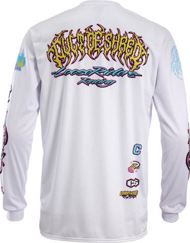 Loose Riders Maillot Cult Of Shred LS Modèle 2024 - lr racing white/M
