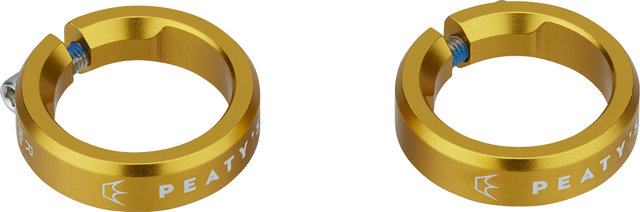 Peaty's Bagues de serrage Monarch Grips - gold