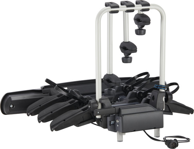 XLC VC-C03 Beluga 3-Bike Rack for Trailer Hitches - black