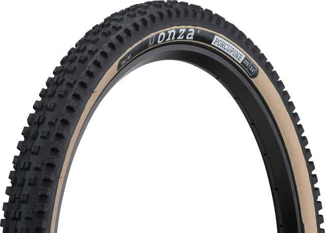 Onza Pneu Souple Porcupine TRC MC60 Skinwall 29" - noir-brun/29 /61 /61-622/2.4 