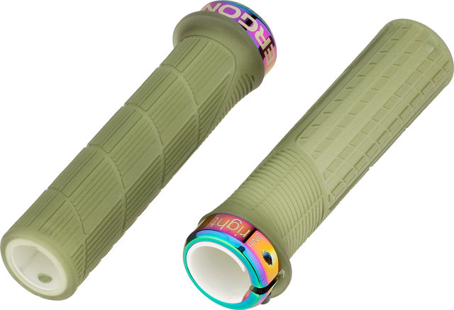 Ergon GD1 Evo Factory Slim Handlebar Grips - frozen moss-oil slick
