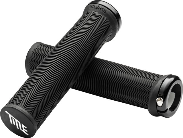 Title MTB LO1 Lock-On Lenkergriffe - schwarz/135 mm
