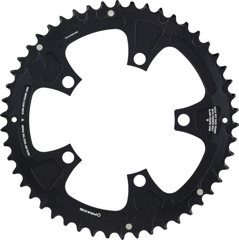 Praxis Works Buzz Road chainring set, 5-arm, 110 mm bolt circle - black | 34-50 | 50 
