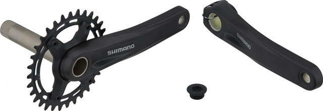 Manivelle Shimano T6010 - Boîtier De Pédalier Mixte Adulte, 48/36/26 Dents, Longueur 175mm, Couleur Noire
