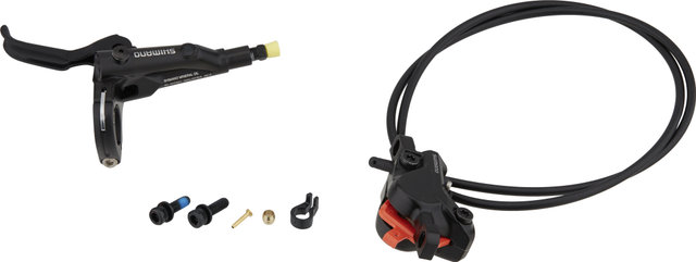 Shimano Freno de disco BR-MT500 + BL-MT501 J-Kit - negro/Rueda delantera/Izquierdo (específico de lado)