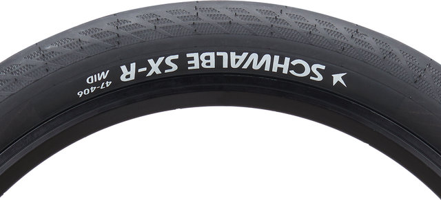 Schwalbe Cubierta Plegable SX-R MID Performance 20" - negro/47 mm/1.85 /20 /47-406