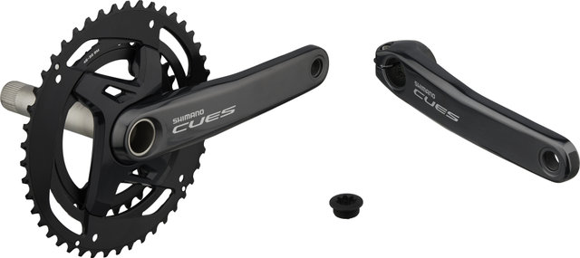Shimano CUES Crankset FC-U8000-2 Hollowtech II - black/175,0 mm