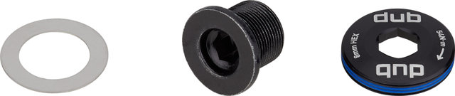 SRAM Tornillo de manivela con extractor de acero SX 1 A1 DUB M18/M30 - black