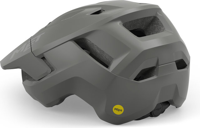 MET Casque VTT Terræ - absolute gray matte | 52 - 56 cm