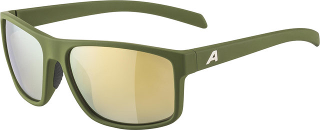 Alpina Nacan I Sports Glasses - olive matt | bronce mirror