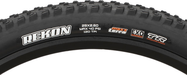 Maxxis Cubierta Plegable Rekon WT EXO TR MaxxTerra 29" - negro | 29 | 66 mm | 2.6 