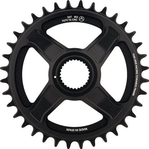 Rotor E-MTB Kettenblatt Direct Mount für Bosch, noQ - schwarz/36 Z