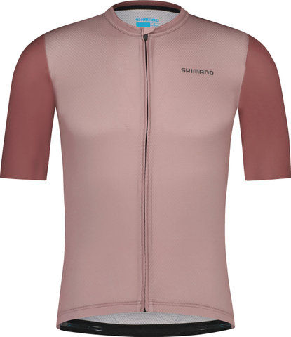 Shimano Maillot Aria S/S - metallic maroon/M