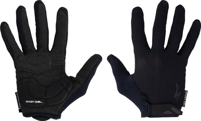 Specialized Body Geometry Sport Gel Ganzfinger-Handschuhe - black/M