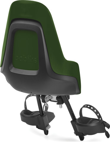 bobike ONE Mini Front Kids Bicycle Seat with Mounting Bracket - olive green