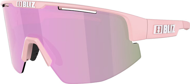 Bliz Lunettes de sport Matrix Small - matte powder rose/brown-rose