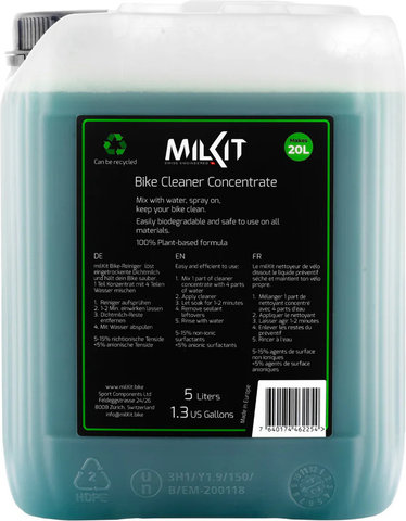 milKit limpiador de bicicletas concentrado V2 - verde | 5000 