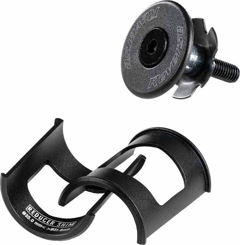 REVERSE Components Black One D-2 31.8/35 Stem - white-black/35 mm/8°