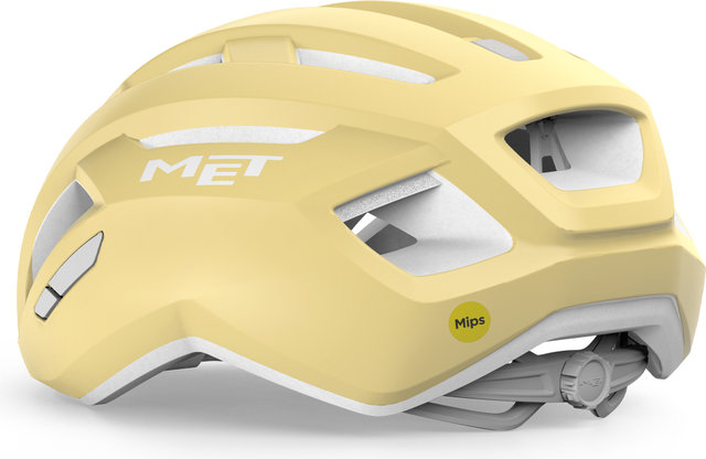 MET Casco de bicicleta de carretera Vinci Mips Pace - yellow matte | 52 - 56 cm