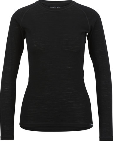 GripGrab Maillot de Corps pour Dames Merino Blend Thermal L/S - black/S