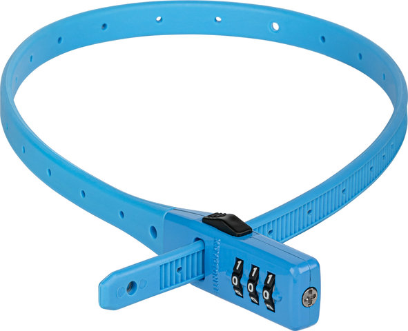Kryptonite Candado de cable con combinación de cierre rápido - azul | 45 cm
