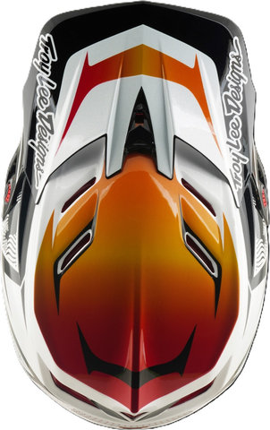 Troy Lee Designs D4 Composite MIPS Fullface Helmet - lined up white | 57 - 58 cm