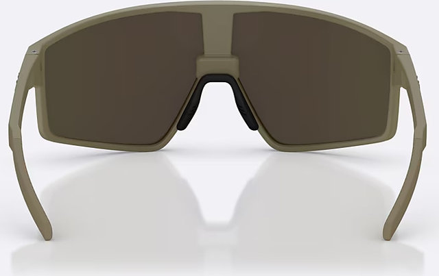 Bliz P002 Sportbrille - matte camo green/grey-red revo