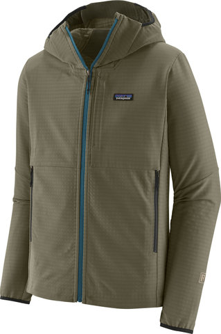 Patagonia R1 TechFace Hoody Jacke Modell 2024 - basin green/M