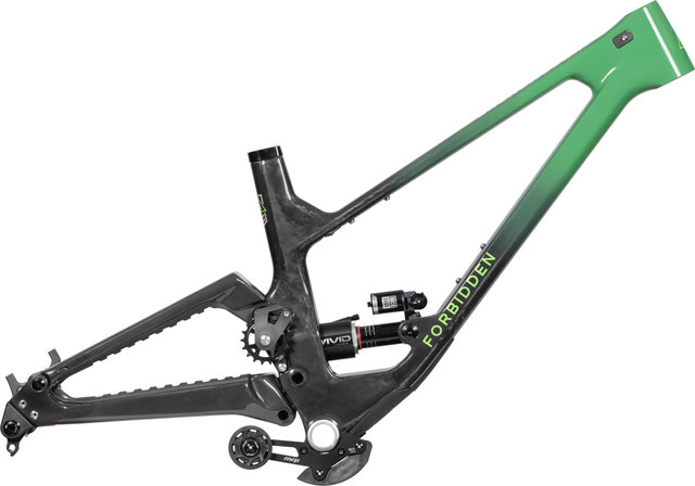 FORBIDDEN Kit de cadre Dreadnought V2 en carbone - soylent green | L