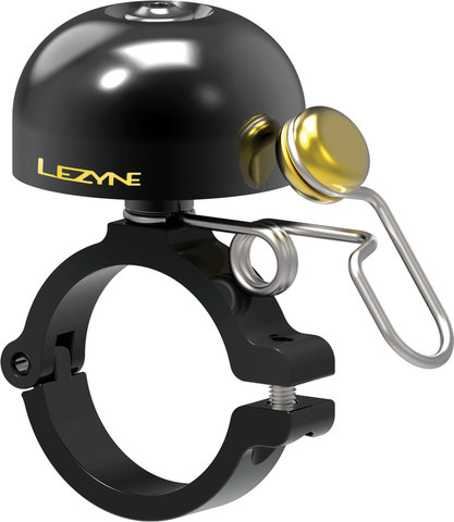Lezyne Sonnette Classic Stainless Brass - noir