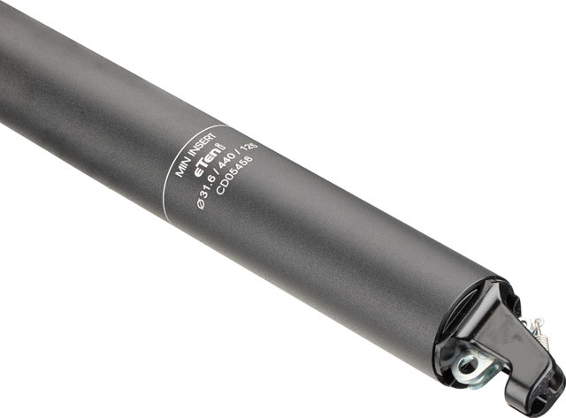 Kind Shock Tija de Sillin Telescópica eTENi Integra de 125 mm - black | 20 mm | 440 mm | 31,6 mm