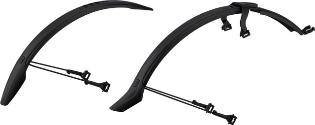 SKS Set de guardabarros RD + RT Veloflexx - negro/55 mm / 28"