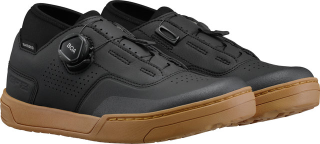 Shimano Zapatillas MTB Planas GF800 Gravity para Damas - black-amber | 42