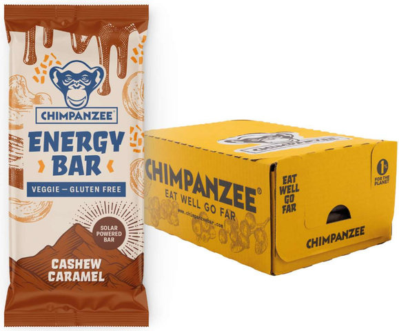 Chimpanzee Barres énergétiques, 15 pièces - cashew caramel