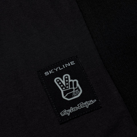 Troy Lee Designs T-shirt à manches longues Skyline Ride - signature black | S