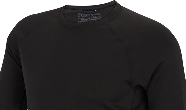 Patagonia Capilene Midweight Crew Baselayer L/S Unterhemd - black/M