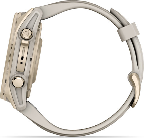 Garmin fēnix 8 AMOLED Sapphire GPS multisport smartwatch - mist gray-soft gold Garmin fēnix 8 AMOLED Sapphire GPS multisport smartwatch - mist gray-soft gold
