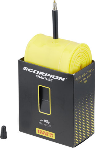 Pirelli Cámara de aire Scorpion SmarTube 27,5" - yellow/59-584 a 70-584/Válvula Presta (SV)/27,5 x 2,2-2,6 SV 42 mm/42 
