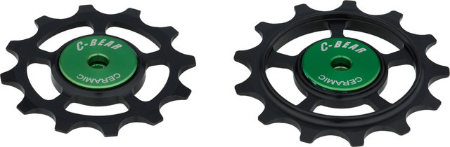 C-BEAR Schalträdchen OCM Shimano Dura-Ace 12-fach - schwarz/14 Zähne (Leitrolle), 16 Zähne (Spannrolle)