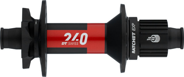DT Swiss 240 Classic MTB Super Boost Disc 6-brazo Buje trasero - negro/Shimano Micro Spline/32/Shimano Micro Spline