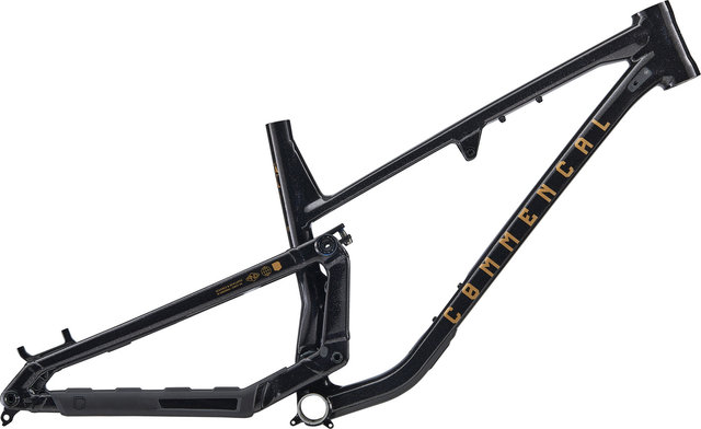 COMMENCAL Meta SX V5 29" / 27,5" Rahmen - glittery black/L/44 mm