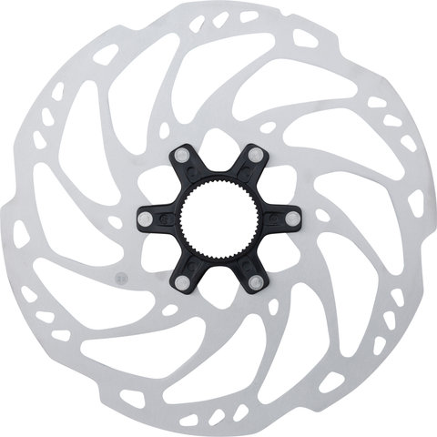 Shimano SM-RT70 Center Lock Brake Rotor for SLX w/ External Teeth - silver/203 mm
