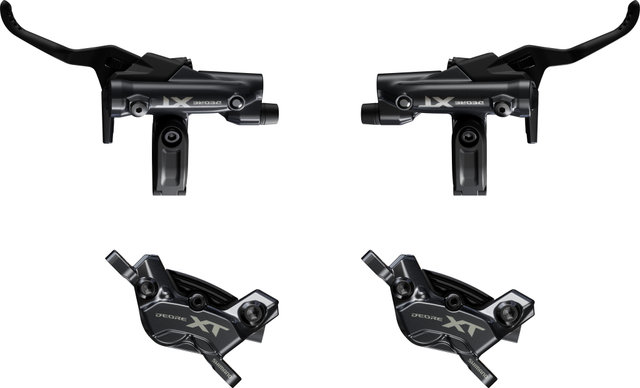 Shimano Ensemble de freins à disque XT BL-M8200+BR-M8220 - noir/gauche/droite (spécifique)/Ensemble