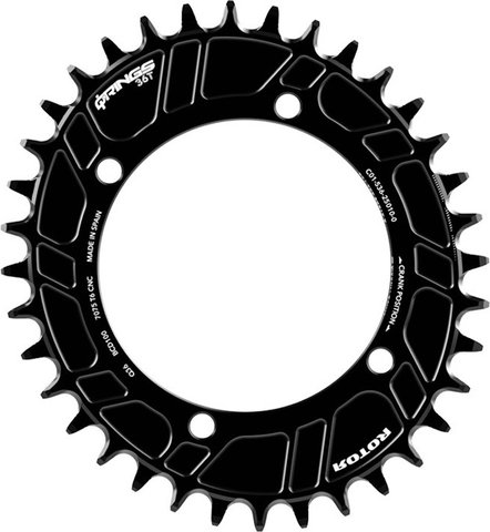 Rotor Plateau Q-RINGS VTT 1 vitesse - noir | 30 | 30