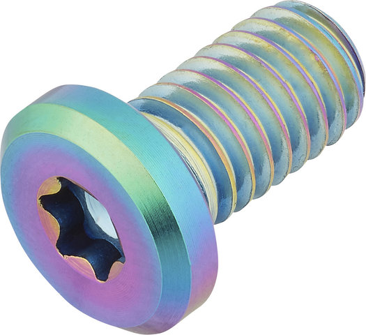 77designz Ti Bolt Titanium Bolt - oilslick/M6x11