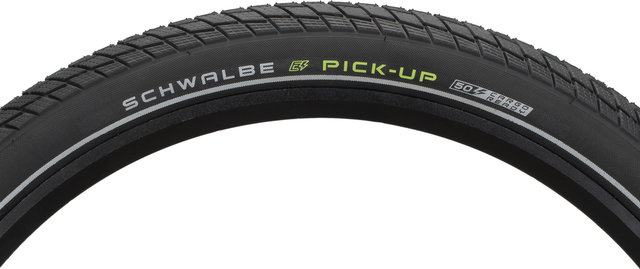 Schwalbe Pick-Up Super Defense Fair Rubber 27.5+ Wired Tyre - black-reflective/27.5 /65 mm/65-584/2.6 
