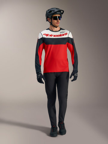 alpinestars A-Dura Race L/S Trikot - red | S