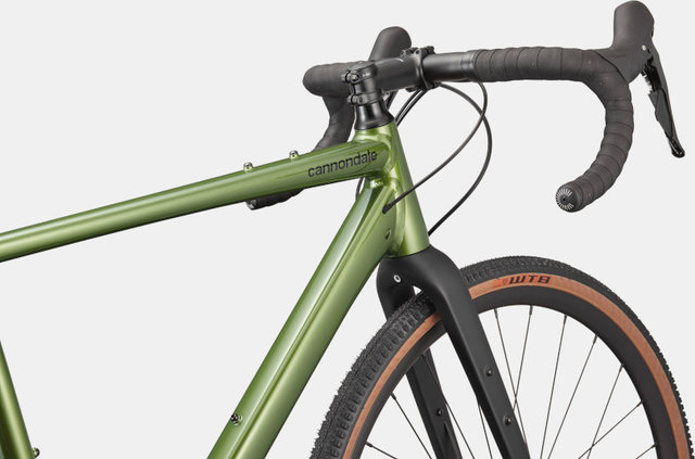 Cannondale Vélo de gravel Topstone 2 GRX 2x - spruce green | S | 28" | 55 mm